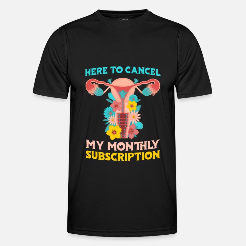 Hysterektomie Blume Gebärmutter Hysterektomie Männer Funktions-T-Shirt