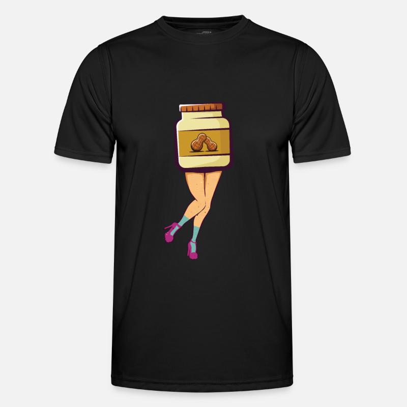 Attach peanut butter Men's Functional T-Shirt