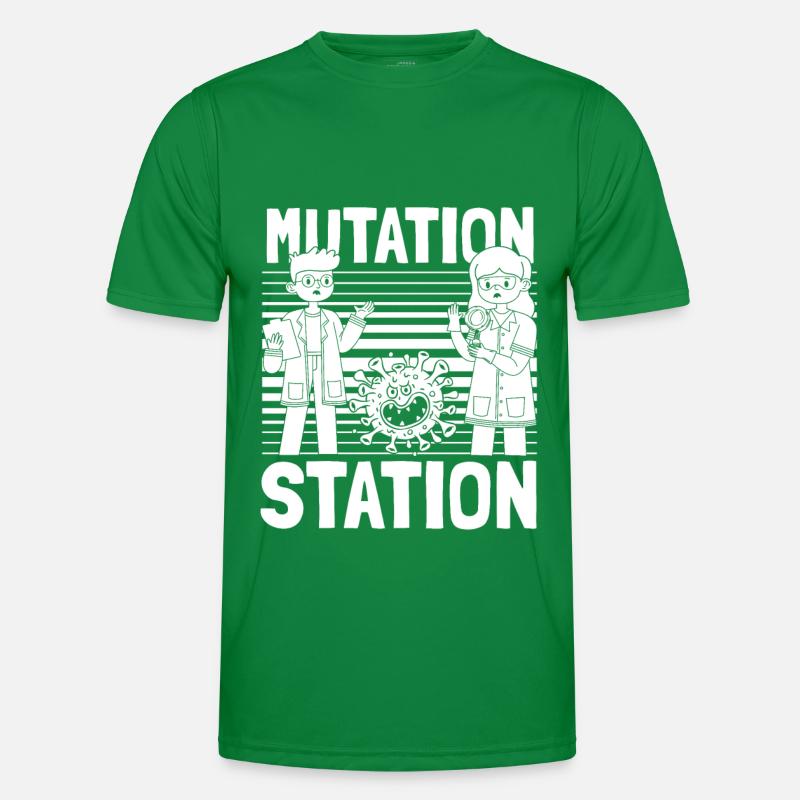 Biology Biologist Cell mutation Molecular biologist Men's Functional T-Shirt