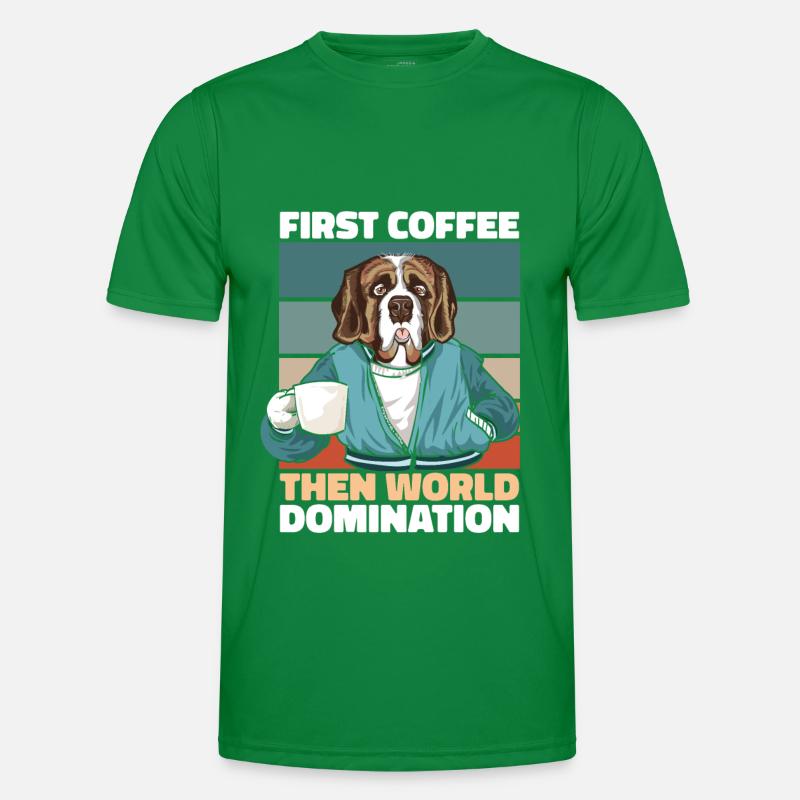 St. Bernard coffee Men's Functional T-Shirt