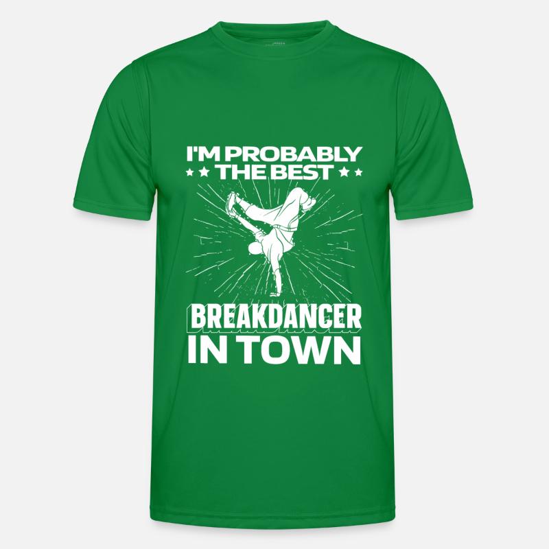 Breakdance Breakdancer Breakdancing Lustig Männer Funktions-T-Shirt