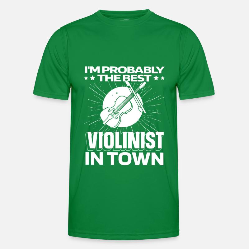 Violon Violon Drôle T-shirt sport Homme
