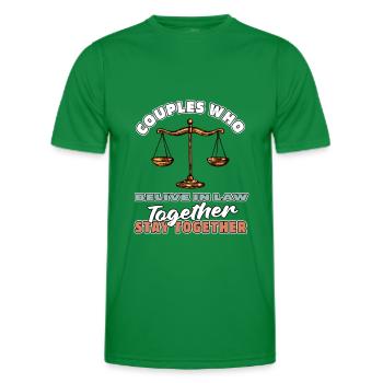Avocat Avocat Jura Paar - T-shirt sport Homme - vert - Devant - AI Model Male 178 dark (178cm)