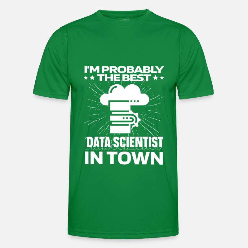 Data Science Data Analyst Server Men's Functional T-Shirt