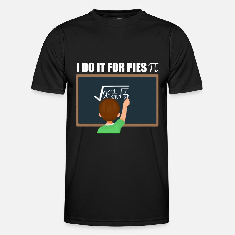 Math Calculus Pi - Men's Functional T-Shirt - black