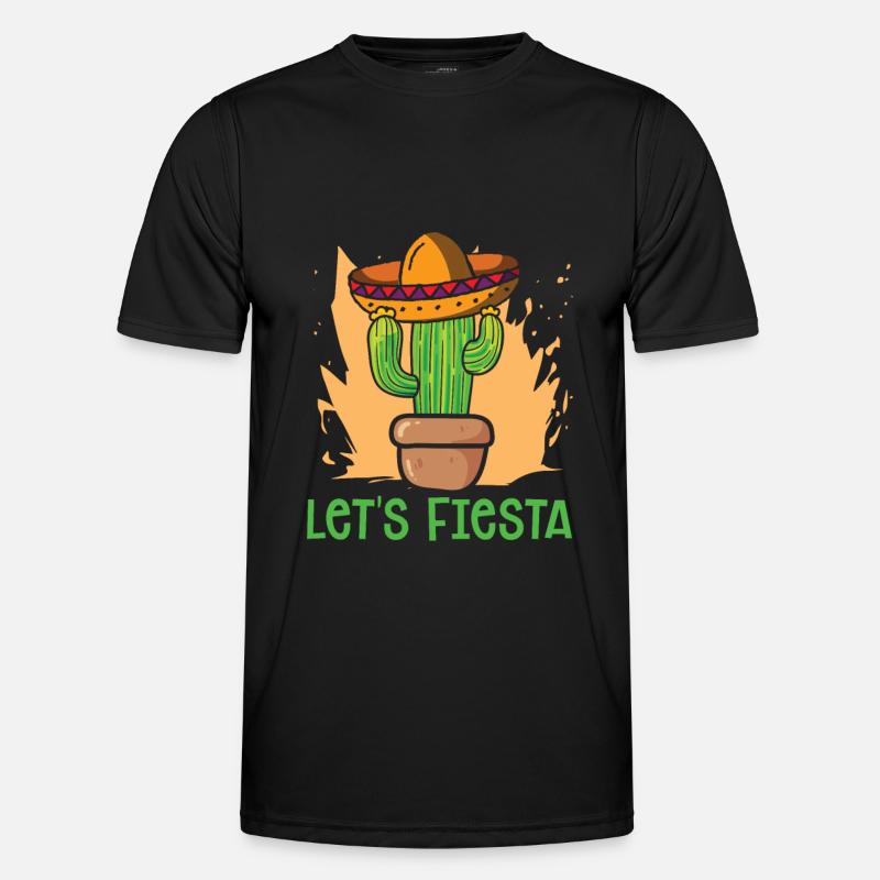 Kaktus Garten Männer Funktions-T-Shirt