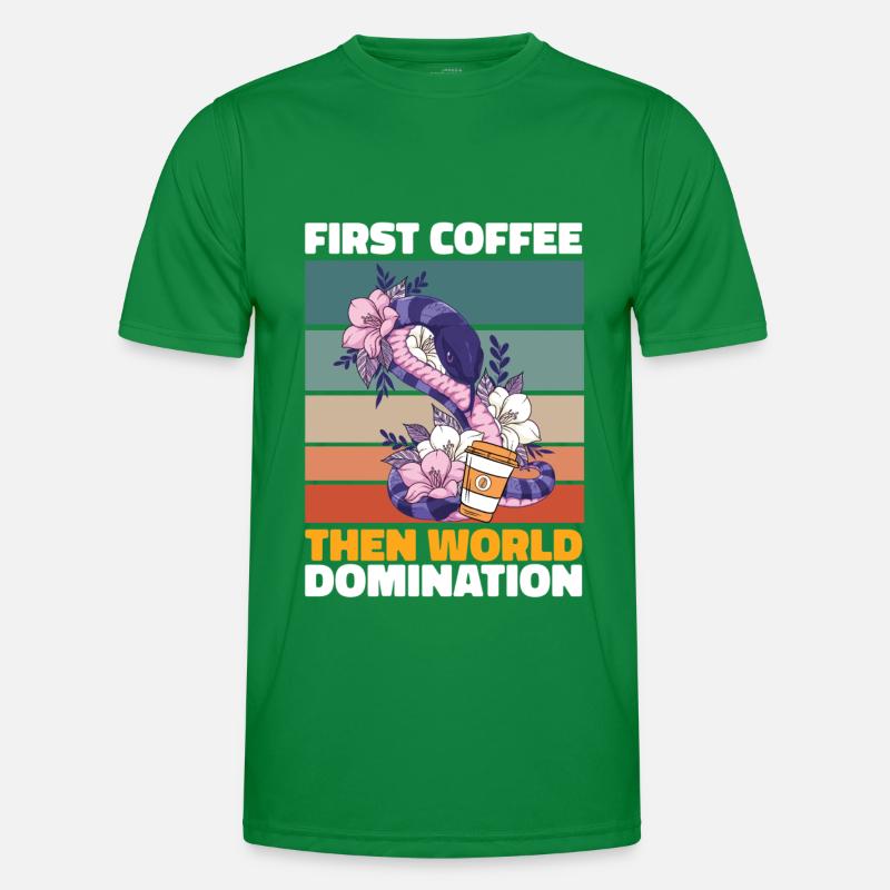 Snake coffee Men's Functional T-Shirt