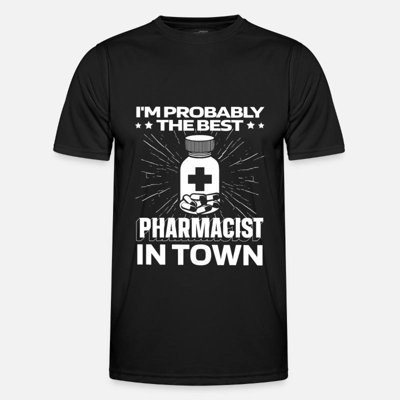 Pharmacy Pharmacist Medication - Men's Functional T-Shirt - black
