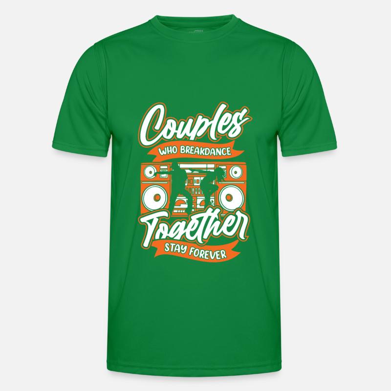 Breakdance Breakdancer Breakdancing Couple T-shirt sport Homme