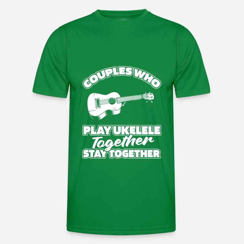 Ukulele Pair Men's Functional T-Shirt