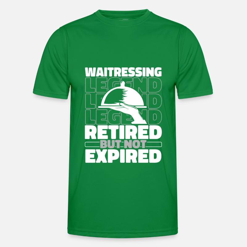 Kellner Kellnerin Im Ruhestand Männer Funktions-T-Shirt