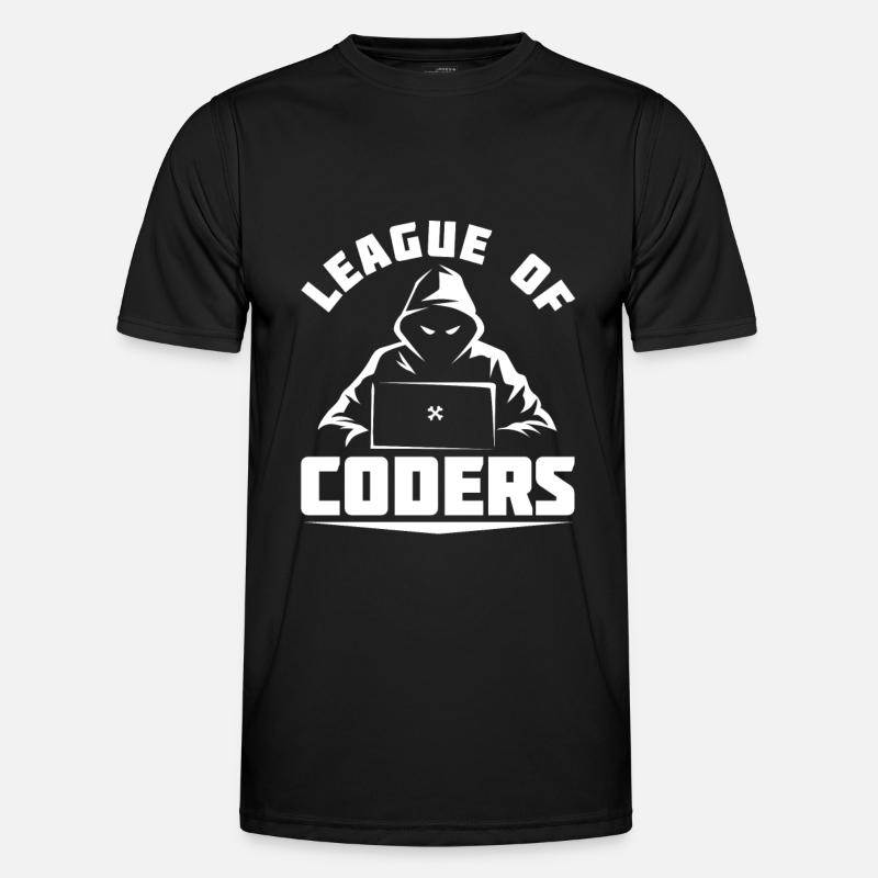 Developer Coder Programmer - Men's Functional T-Shirt - black