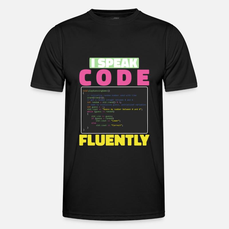 Développeur Coder Programmeur Sarcasme - T-shirt sport Homme - noir