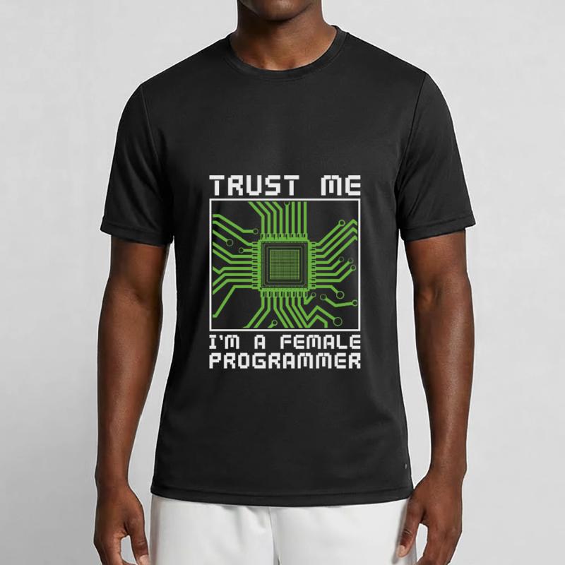 Developer Coder Programmer Microchip Men's Functional T-Shirt