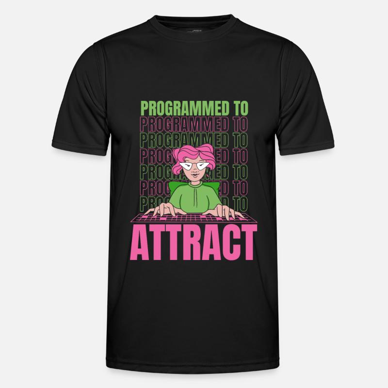 Developer Coder Programmer Funny - Men's Functional T-Shirt - black