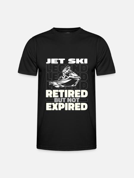 Retired Jet Ski - Men's Functional T-Shirt - black