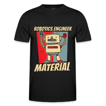Robotique Ai Robot - T-shirt sport Homme - noir - Devant - AI Model Male 178 dark (178cm)