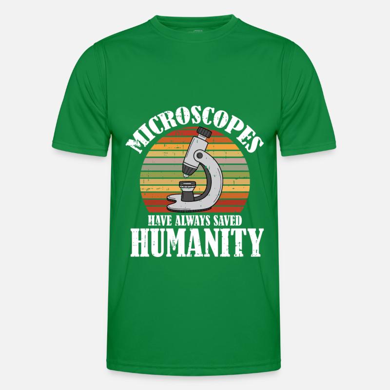 Biologie Biologiste Microscope T-shirt sport Homme