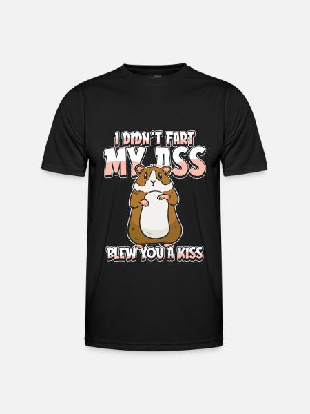 Guinea Pig Guinea Pig Humor - Men's Functional T-Shirt - black