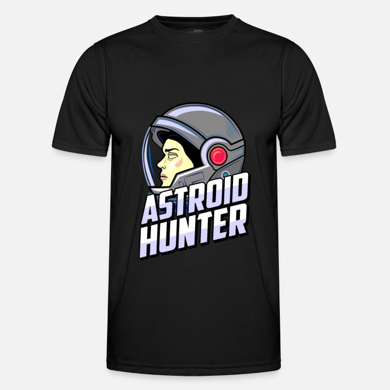 Dérivation astroïde des astronautes de l’espace spatial T-shirt sport Homme
