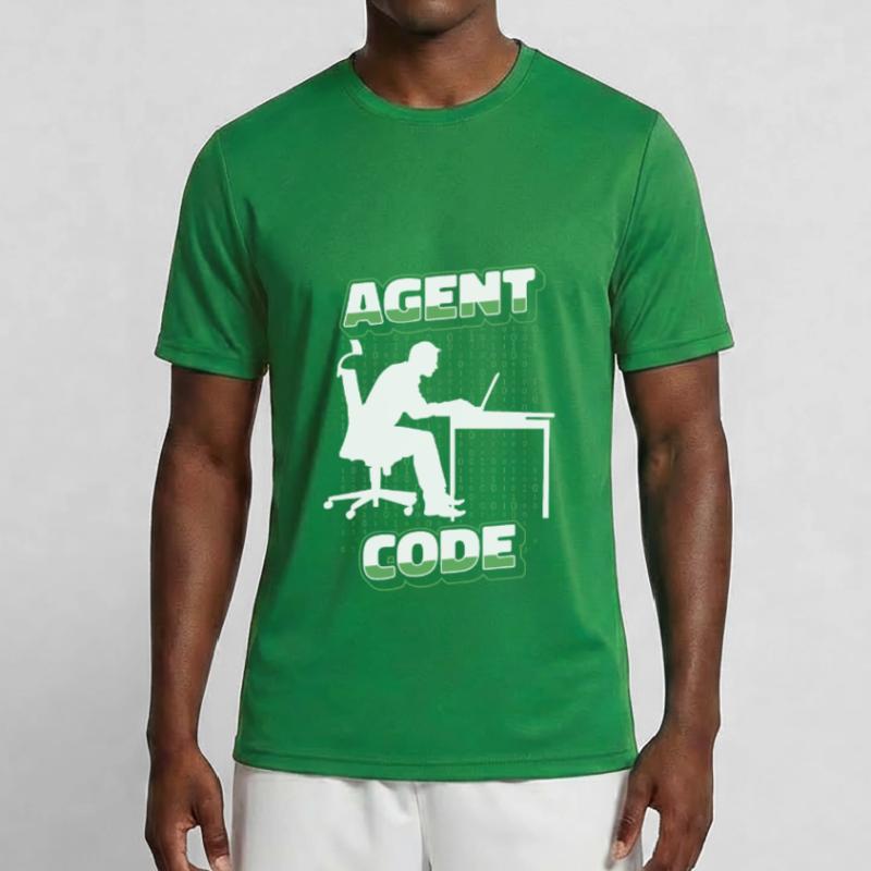 Entwickler Coder Programmierer Agent Männer Funktions-T-Shirt