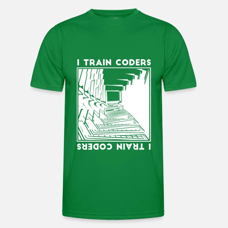 Developer Coder Programmer Calculator Men's Functional T-Shirt