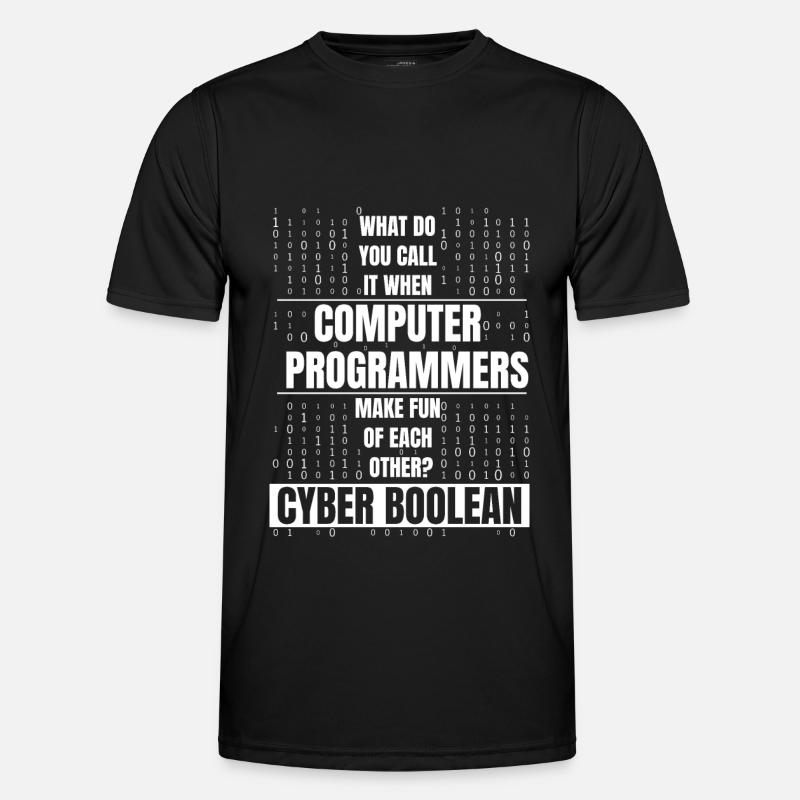 Développeur Coder Programmeur Drôle - T-shirt sport Homme - noir