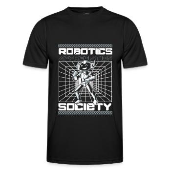 Robotique Ai Robot - T-shirt sport Homme - noir - Devant - AI Model Male 178 dark (178cm)