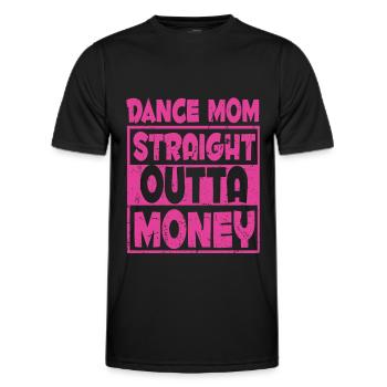 Mom Mutter Mutter Tanz Mutter - Männer Funktions-T-Shirt - Schwarz - Vorne - AI Model Male 178 dark (178cm)