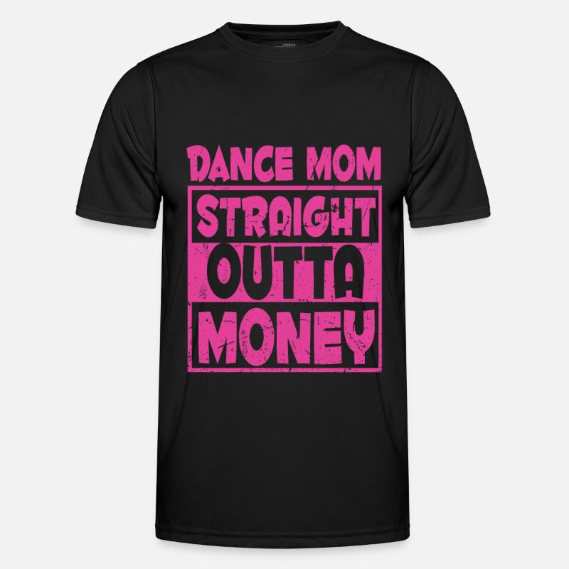 Mom Mutter Mutter Tanz Mutter - Männer Funktions-T-Shirt - Schwarz