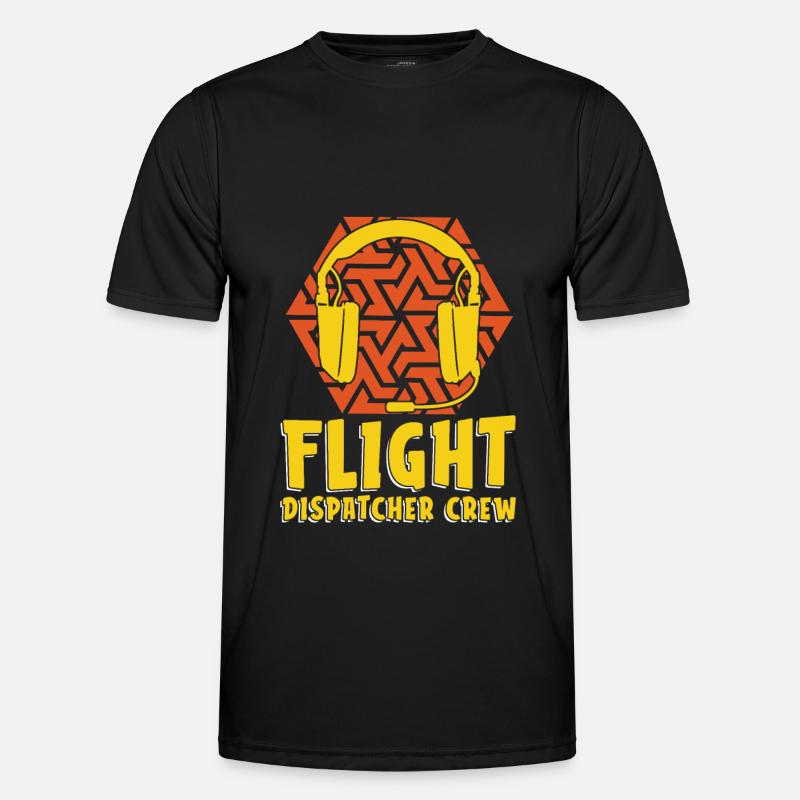 Emergency call control center operations center flight Men's Functional T-Shirt