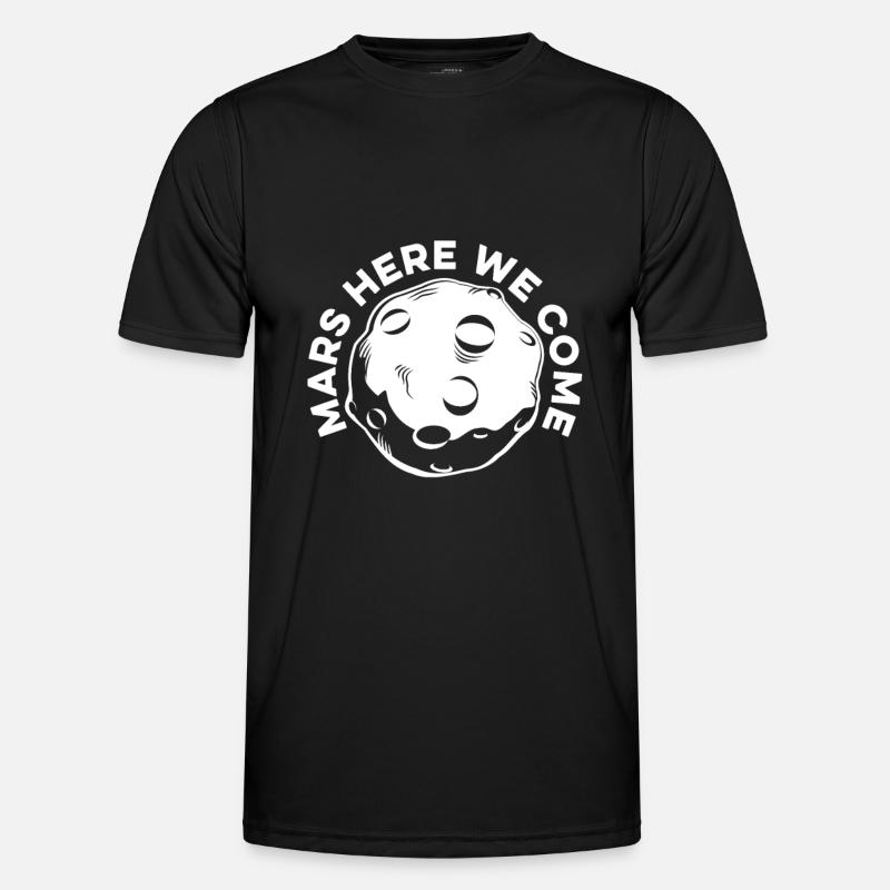 Space Space Space Colonization - Men's Functional T-Shirt - black