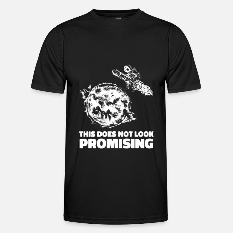 Space Space Space Colonization - Men's Functional T-Shirt - black