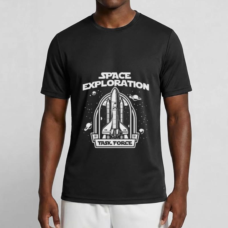 Space Space Exploration Space Colonization Men's Functional T-Shirt