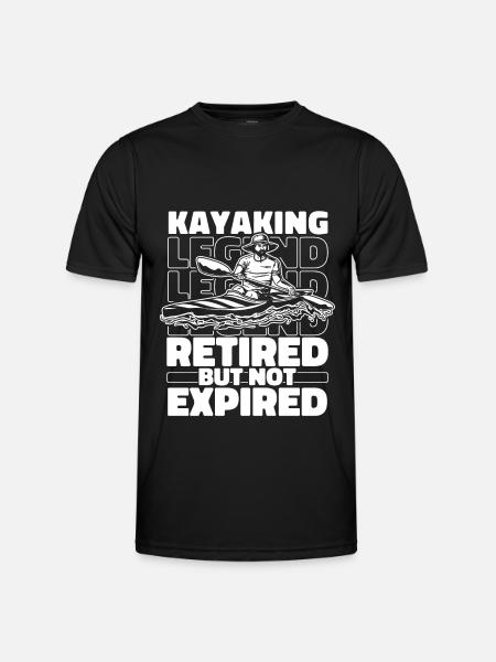 Kayaker pensioners - Men's Functional T-Shirt - black