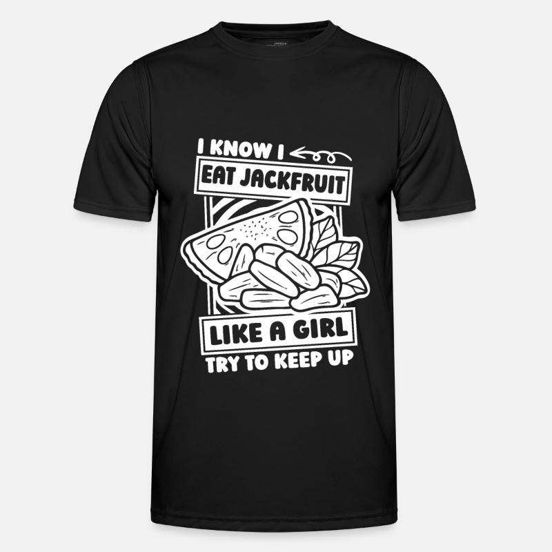 Jackfruit Mädchen - Männer Funktions-T-Shirt - Schwarz