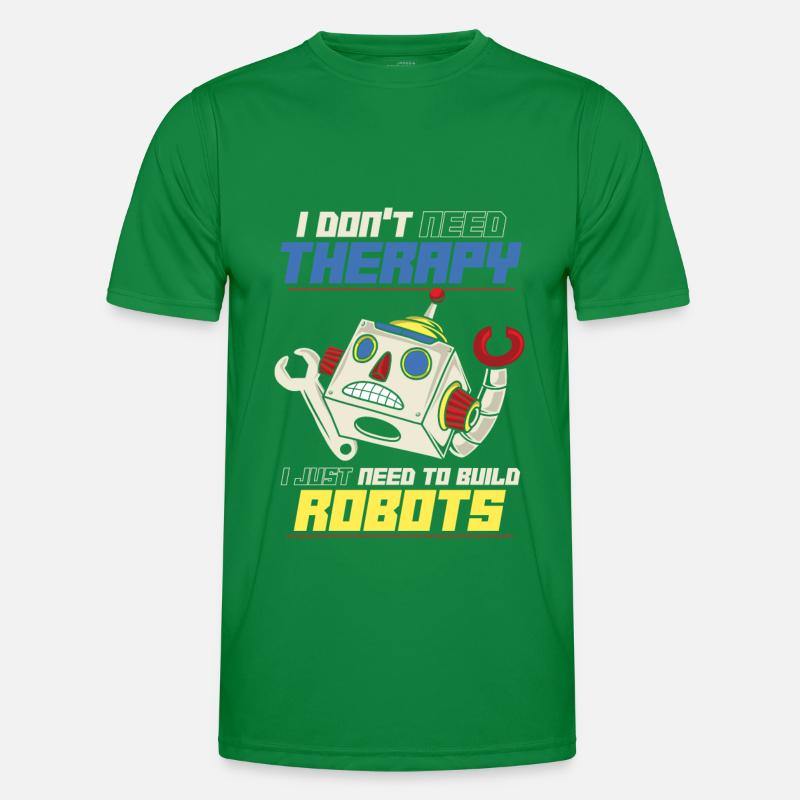 Robotik Ai Roboter Männer Funktions-T-Shirt