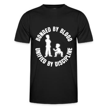 Taekwondo Taekwondo Vater - Männer Funktions-T-Shirt - Schwarz - Vorne - AI Model Male 178 dark (178cm)