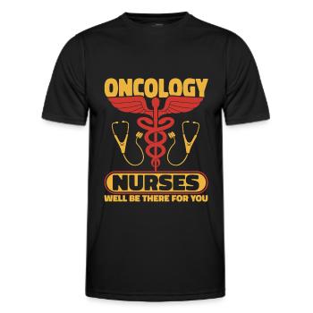 Nurse Stethoscope - Men's Functional T-Shirt - black - Front - AI Model Male 178 dark (178cm)