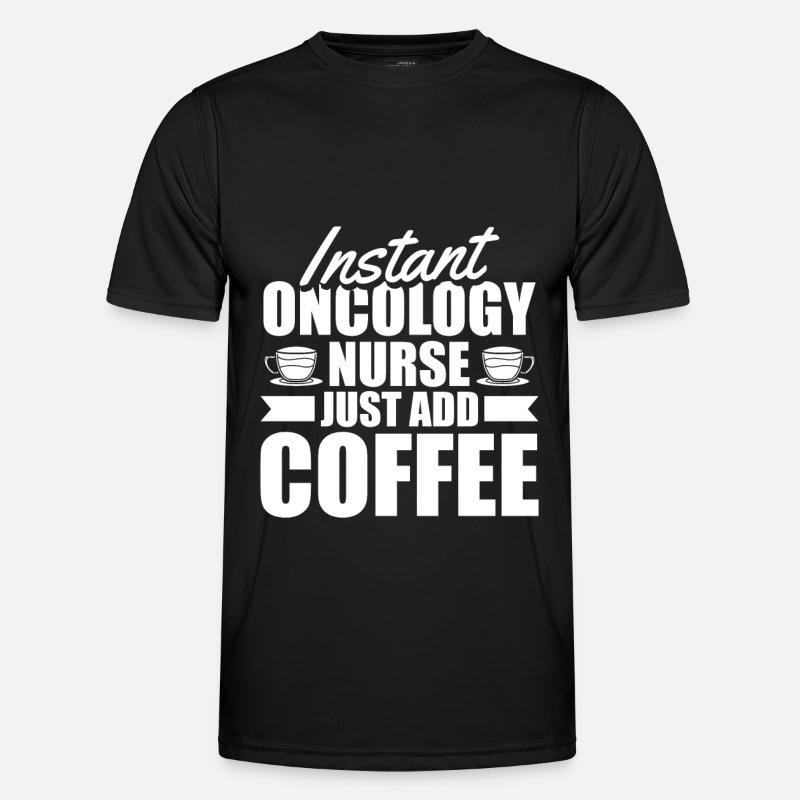 Nurse Coffee - Men's Functional T-Shirt - black