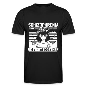 Psychologie Psychologe - Männer Funktions-T-Shirt - Schwarz - Vorne - AI Model Male 178 dark (178cm)