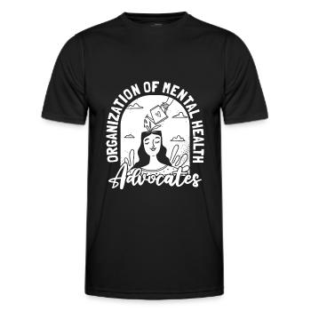 Psychologie Psychologe - Männer Funktions-T-Shirt - Schwarz - Vorne - AI Model Male 178 dark (178cm)