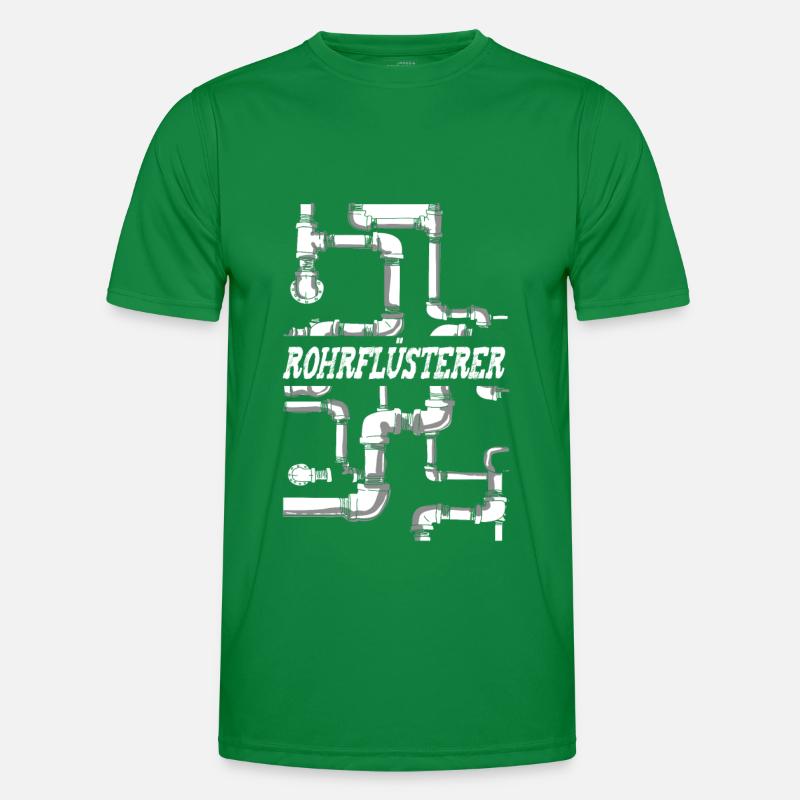 Clé du constructeur de pipeline T-shirt sport Homme