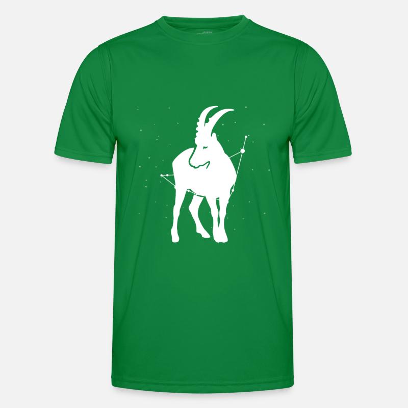 Sternzeichen Steinbock Symbol Männer Funktions-T-Shirt