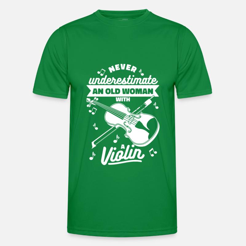 Violon Violon Drôle T-shirt sport Homme