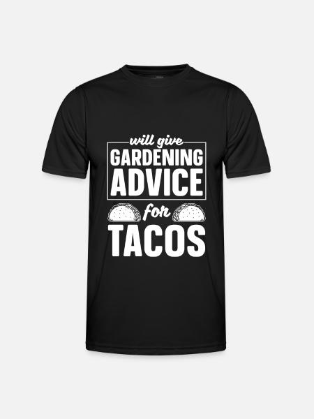 Hobby Gardener Garden Funny - Men's Functional T-Shirt - black