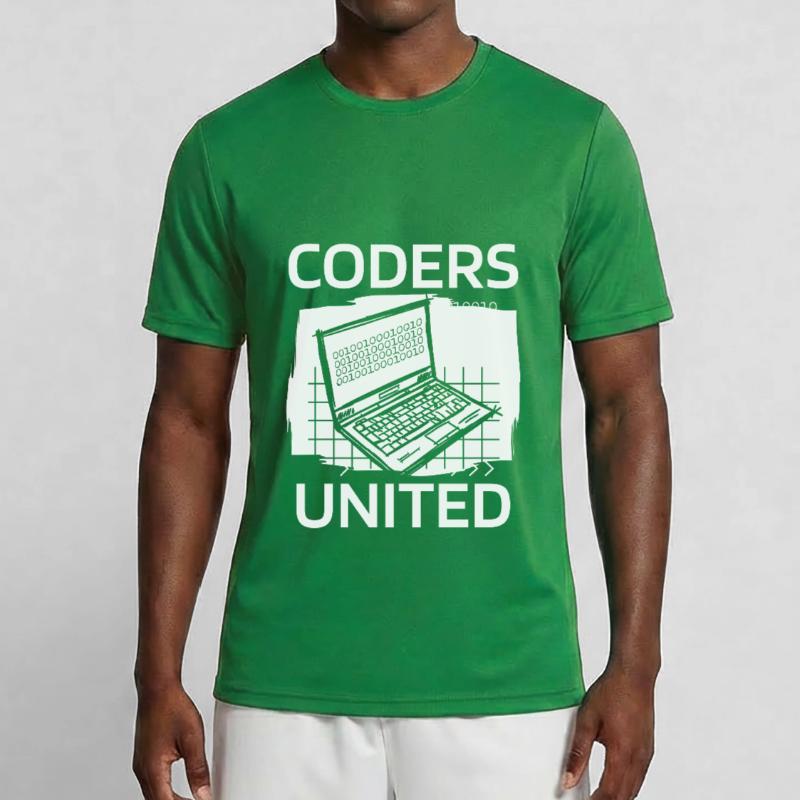 Developer Coder Programmer Men's Functional T-Shirt