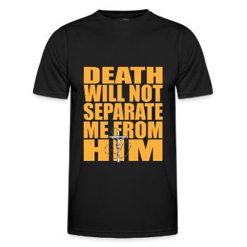 Christ Christentum - Männer Funktions-T-Shirt - Schwarz - Vorne - AI Model Male 178 dark (178cm)