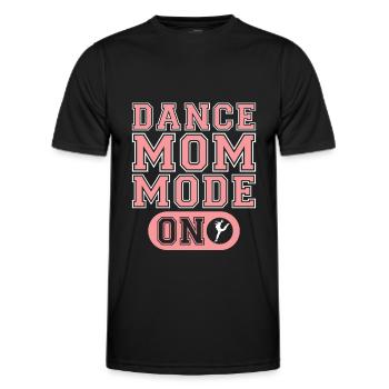 Maman Maman Mode Maman pour danser Maman Maman - T-shirt sport Homme - noir - Devant - AI Model Male 178 dark (178cm)