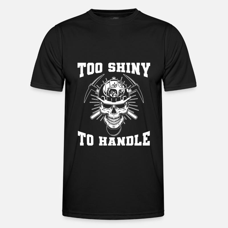 Engineer Mining Engineer - Men's Functional T-Shirt - black